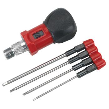 Dynamite Rc DYN2930 4pc METRIC HEX DRIVER 1.5,2,2.5 SET