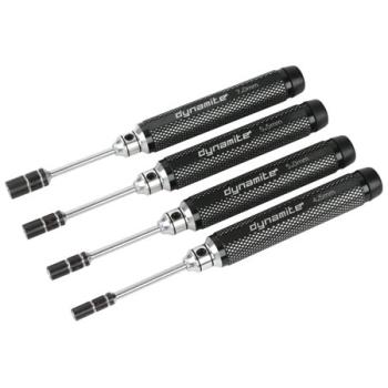 Dynamite Rc DYN3060 METRIC NUT DRIVER SET 4pc 4PC DRIVER SET