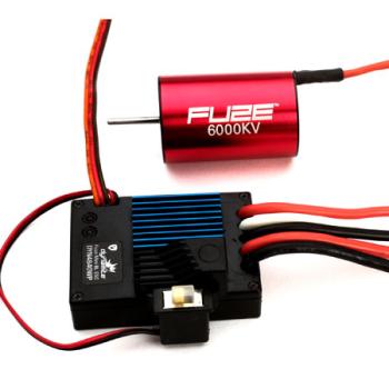 Dynamite Rc DYN4831C Fuze Mini Brushless Combo: 6000Kv