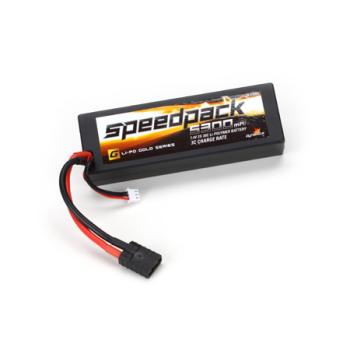 Dynamite Rc DYN5303T Speedpack Gold 7.4V 5300mAh 2S 30C LiPo, Case: TRA