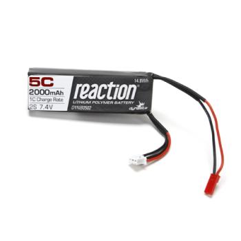 Dynamite Rc DYNB0502 7.4V 2000mAh 2S 5C LiPo Receiver Pack: XXL-2