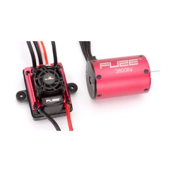 Dynamite Rc DYNS0705 FUZE 1/10 4-POLE 3800Kv ESC/Motor Combo, SCT