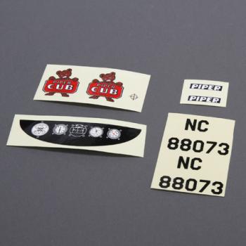 E-flite EFL301011 Decals: J-3 Cub 450