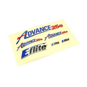 E-flite EFL422507 Decal Set: Advance 25e