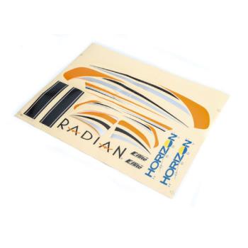 E-flite EFL4703 Decal Sheet: Radian BNF Basic