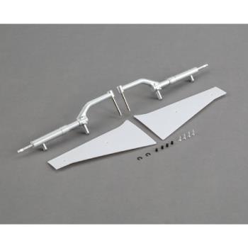 E-flite EFL8207 Landing Gear, Struts, & Door Set: P-51D 1.2m