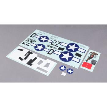 E-flite EFL8456 Decal Sheet: P-47 1.2m