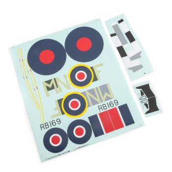 E-flite EFL8606 Decal Sheet: Spitfire Mk XIV 1.2M