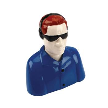 E-flite EFLA156 1/9 SCALE CIVILIAN PILOT BLUE W/ GLASSES