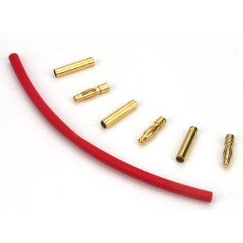 E-flite EFLA249 4mm GOLD BULLET CONNECTOR SET (3)