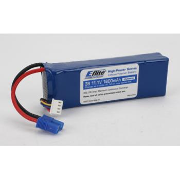 E-flite EFLB18003S 1800mah 11.4V 3  CELL LiPo PACK