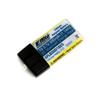 E-flite EFLB3001S25 300mAh 1S 3.7V 25C LiPo Battery