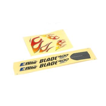 E-flite EFLH1484 DECAL SHEET FLAME B400 FOR BLADE 400