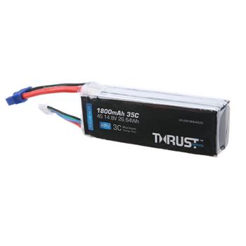 E-flite EFLRB18004S35 1800mAh 4S 14.8V 35C LiPo Battery Thrust