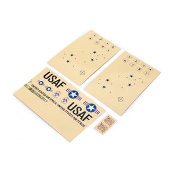 E-flite EFLU2865 Decal Sheet: UMX F-16