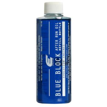 Evolution Engin EVOX1002 BLUE BLOCK AFTER RUN OIL REFILL BOTTLE 4.5OZ