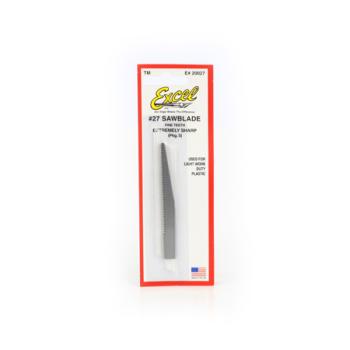 EXCEL HOBBY BLA EXL20027 #27 SAW BLADE FINE FOR #1 HANDLE