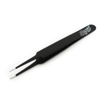 EXCEL HOBBY BLA EXL30421 STRAIGHT POINT TWEEZERS, BLACK