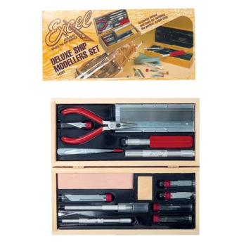 EXCEL HOBBY BLA EXL44291 SHIP MODELERS TOOL SET WITH TOOL BOX
