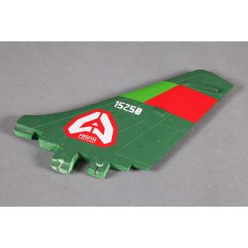 FMS Model Produ FMMFA003GRN Rudder: Alpha, Green, EPO