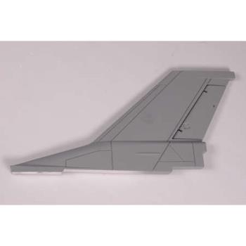 FMS Model Produ FMMFE003GRY Rudder: F16, Grey, EPS