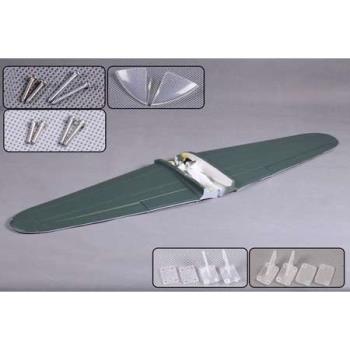 FMS Model Produ FMMMJ102GRN Main Wing, Green: Zero 1400mm