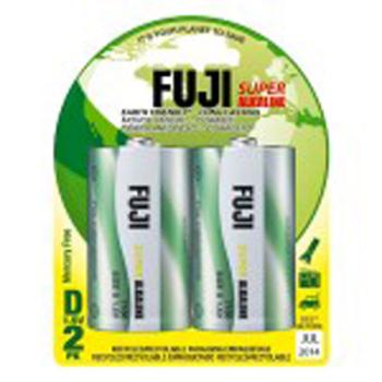 Fuji Batteries FUG4100BP2 D ALKALINE BATTERY (2) 2 PACK D BATERY