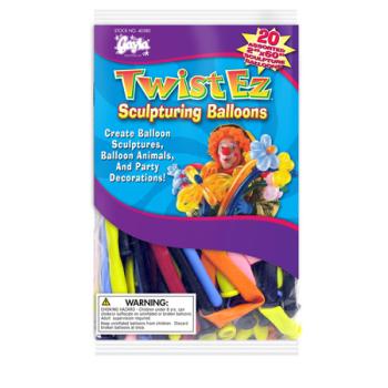 Gayla Industrie GAL40580 TWIST EZ SCULPTING BALOON 2'X60'BALLOON