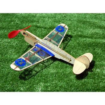 Guillow, Paul K GUI4502 US KITTYHAWK MINI MODEL RUBBER POWERED