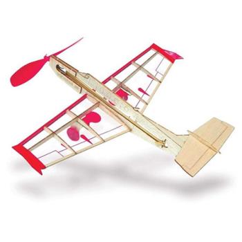 Guillow, Paul K GUI4504 ROCKSTAR JET MINI MODEL RUBBER POWERED