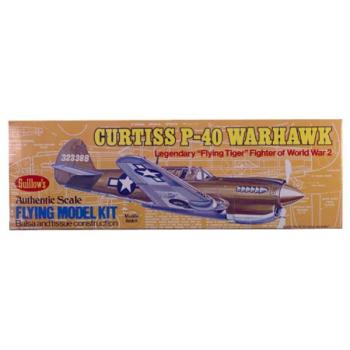 Guillow, Paul K GUI501 P-40 WARHAWK 16 1/2" WING SPAN