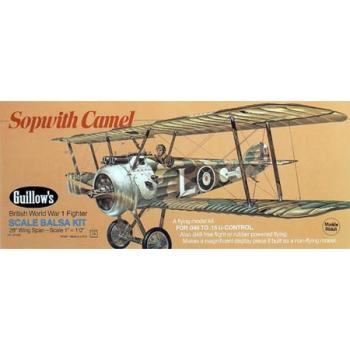 Guillow, Paul K GUI801 SOPWITH CAMEL KIT 1/12 SCALE