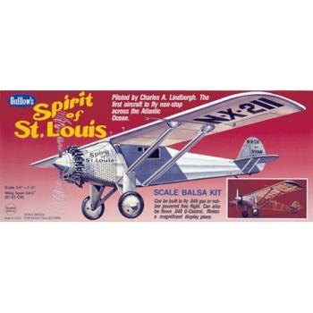 Guillow, Paul K GUI807 SPIRIT OF ST.LOUIS KIT 34-1/2"" WING SPAN