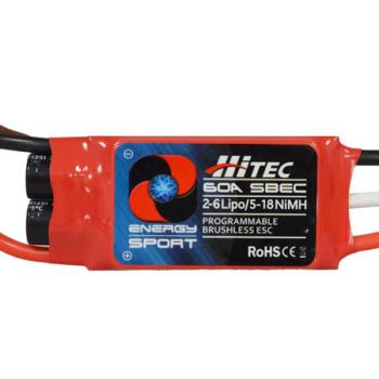 Hitec Rcd Inc. HRC59049 Energy Sport 60Amp, BL ESC