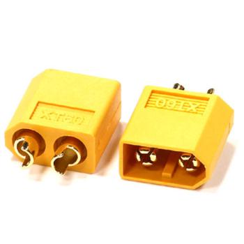 INTEGY INC. INTC24547 XT60 Connector (2) Male 3.5mm