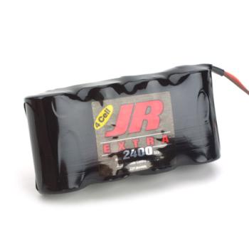 Japan Remote Co JRPB4460 EXTRA 2400ma FLAT 4.8V RX 4.8 VOLT PACK