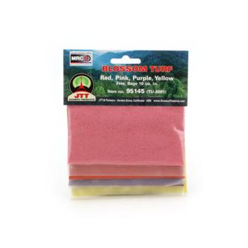 Jtt & Partners JTT95145 Fine Flowering Turf, Red/Pink/Purple/Yellow