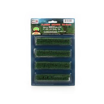 Jtt & Partners JTT95515 Flower Hedges, Green 5x3/8x5/8" (8)