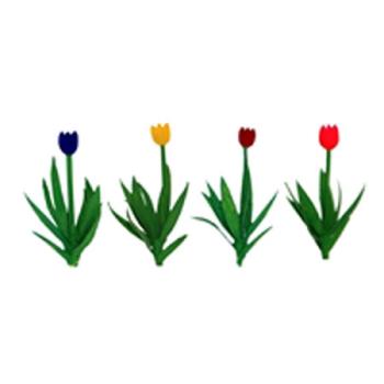 Jtt & Partners JTT95555 Tulips, Red/Pink/Yellow/Purple 1" (36)