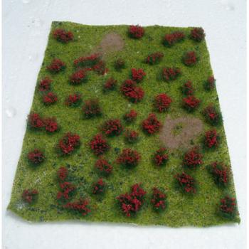 Jtt & Partners JTT95604 Flowering Meadow, Red 5x7" Sheet