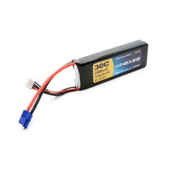 Kinexsis KXSB0016 14.8V 2400mAh 4S 30C LiPo, 12AWG, EC3