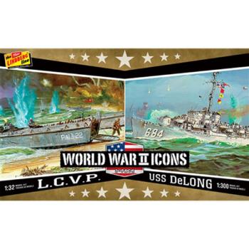 Lindberg Models LND440 American Icons of WWII L.C.V.P. & USS DeLong