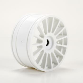 Team Losi Racin LOS45011 Wheel, White (2): 6IX