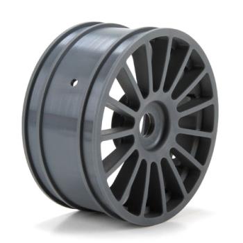 Team Losi Racin LOS45012 Wheel, Silver (2): 6IX