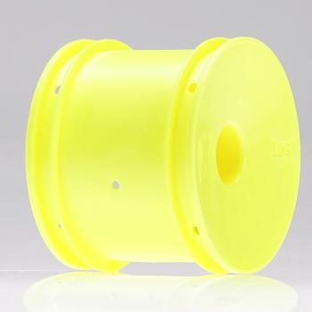 Team Losi Racin LOSA7155 RR TRUCK 3X WHEELS YELLOW YELLOW XXXT RR