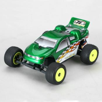 Team Losi Racin LOSB0230T3 1/36 Micro-T Stadium Truck RTR: Green