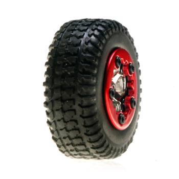 Team Losi Racin LOSB1583 TIRE MTD CHROME MICR SCT SCT MICRO (4)