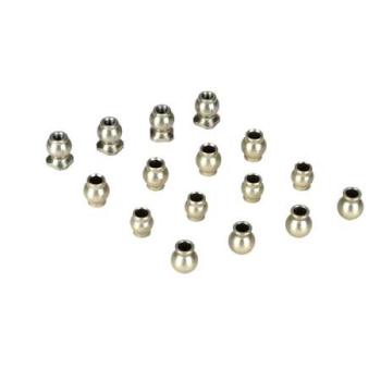 Team Losi Racin LOSB2187 Pivot Ball Set, Hard Anodized(16): TEN