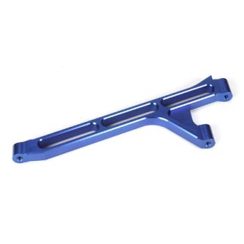 Team Losi Racin LOSB2560 Alum Front Chassis Brace, Blue: 5IVE-T,MINI WRC