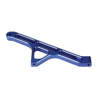 Team Losi Racin LOSB2561 Alum Rear Chassis Brace, Blue: 5IVE-T